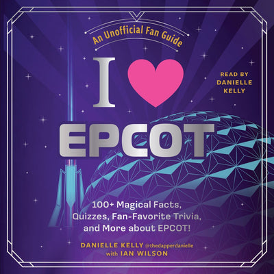 Série de livres cadeaux Disney I Love - I Love Epcot