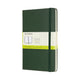 Carnet classique Moleskine - grand - couverture rigide - vierge - vert myrte