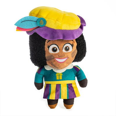 Cadeau Rubis Peluche Piet avec chapeau - Club de Sinterklaas