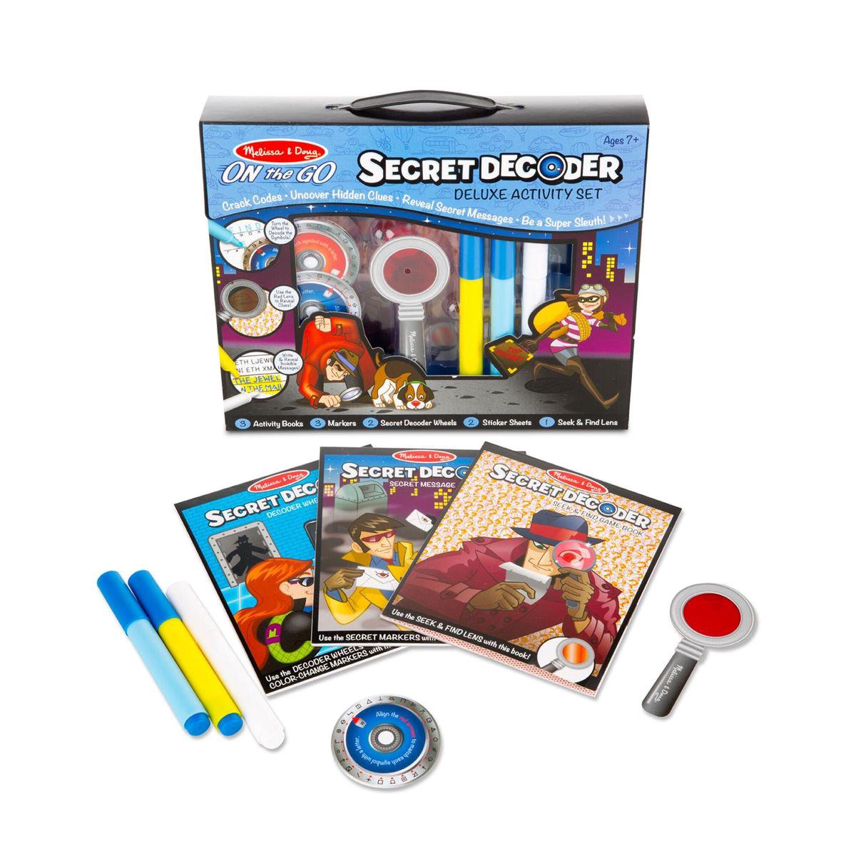 Melissa Doug - Kit d'activités de luxe Secret Decoder