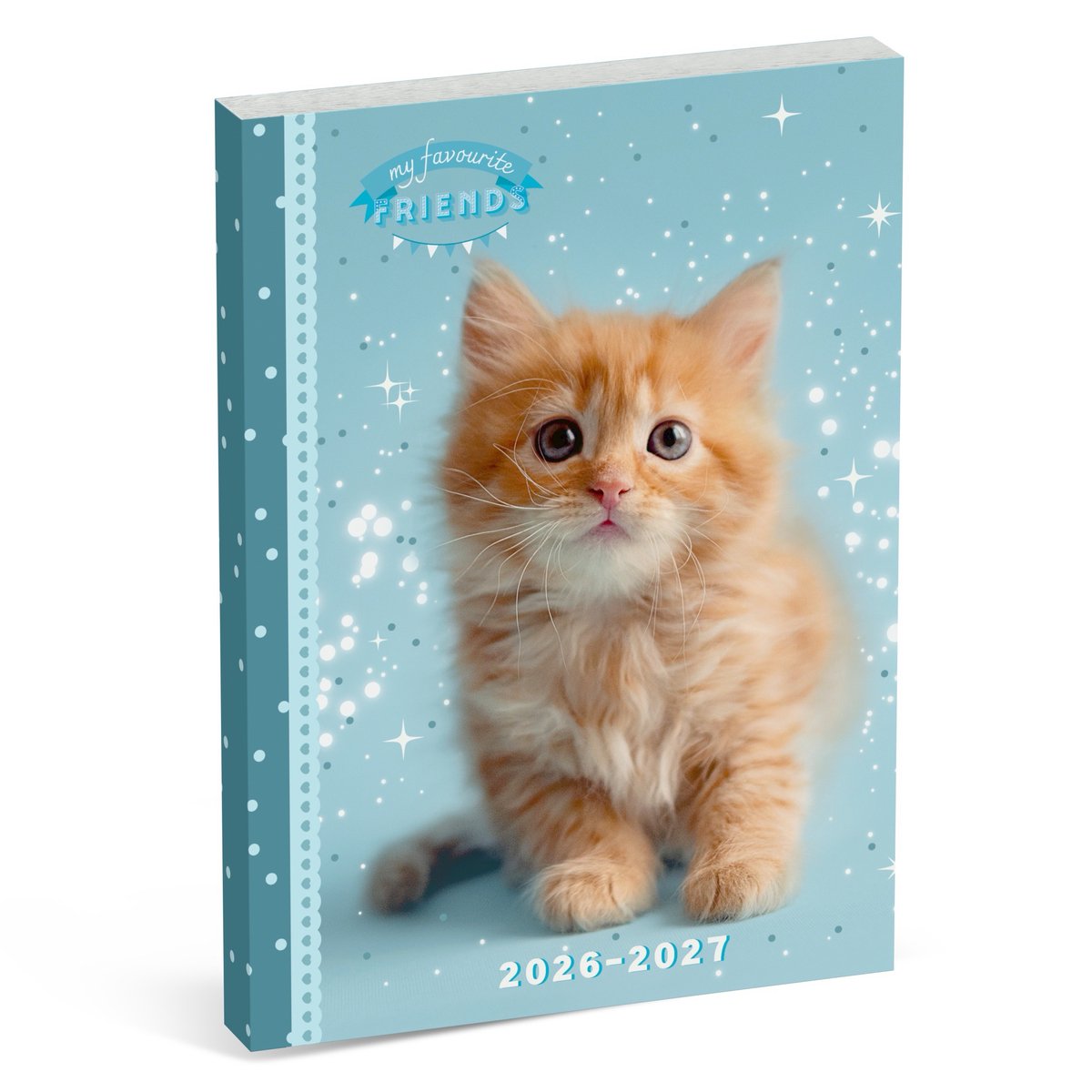 Agenda scolaire international de mes amis préférés - chat