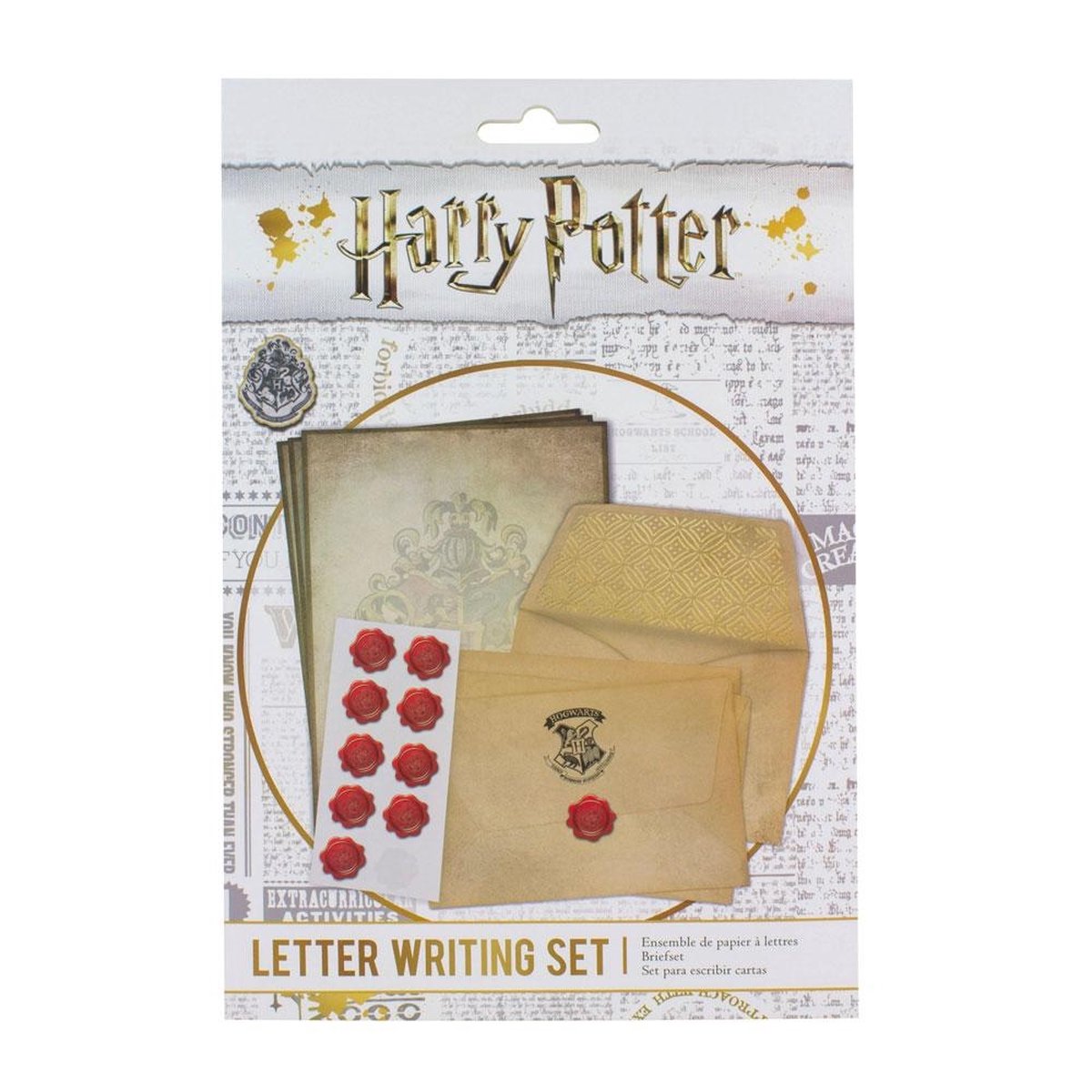 Paladone Harry Potter - set d'écriture - lettre de Poudlard