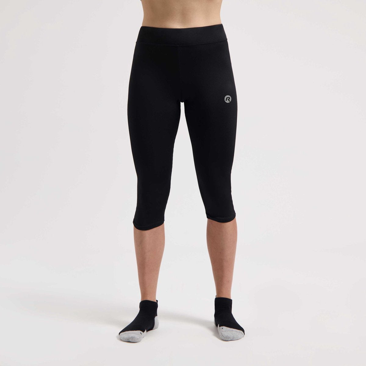 Rogelli core pantalon de course trois-quarts femme - noir - m