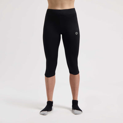 Rogelli core pantalon de course trois-quarts femme - noir - m