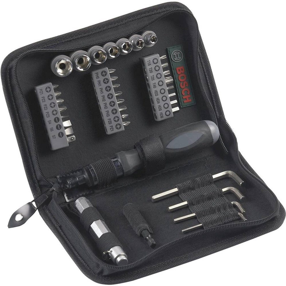 Ensemble compact Bosch 38 pièces
