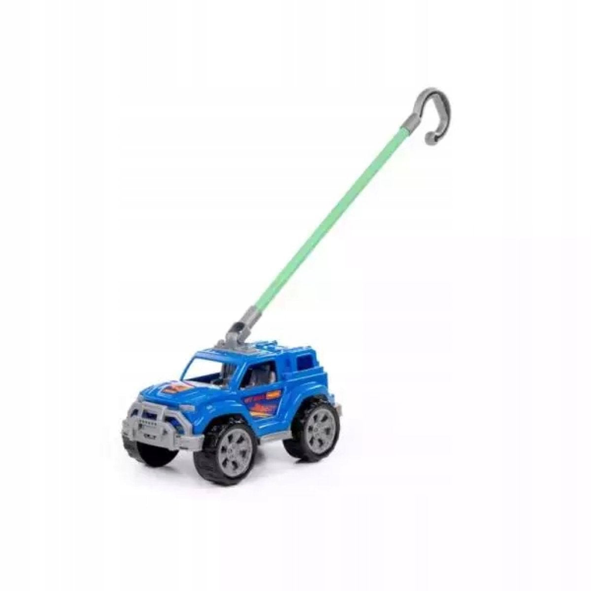 Poussette Polesie Legionista avec barre de poussée - bleue (12m+)