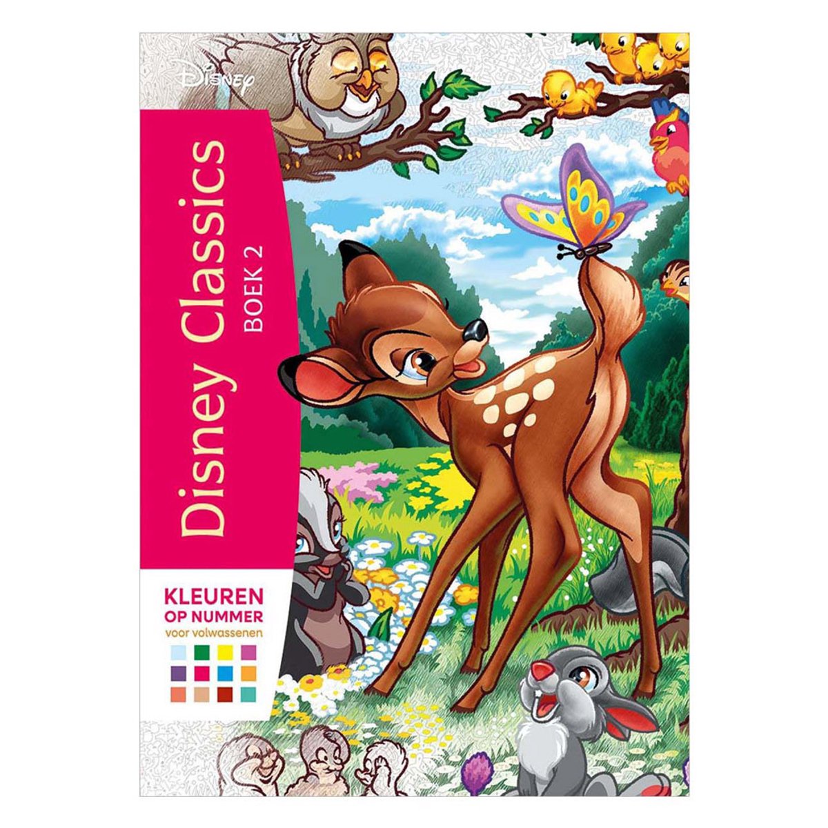 Deltas Disney - coloriage par numéro pour adultes