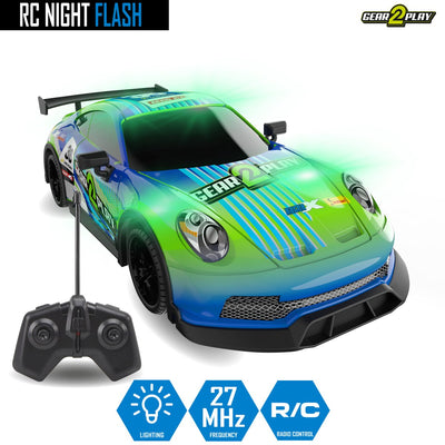 Gear2Play RC Night Flash Controlable Car Controlable