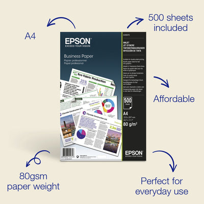 Papier business Epson - a4 - 80 g m² - 500 feuilles