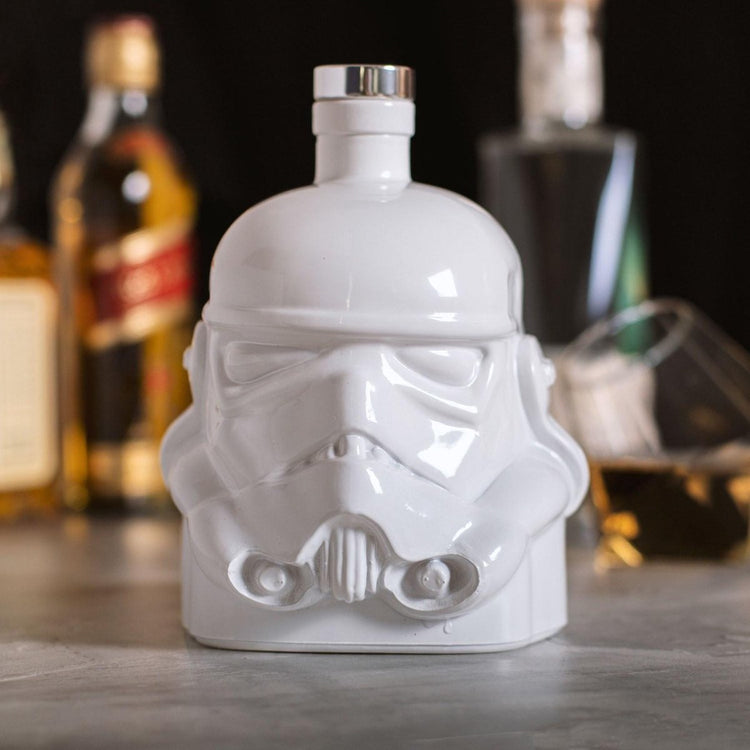 Sans marque sans marque original londres 1975 casque stormtrooper carafe blanche