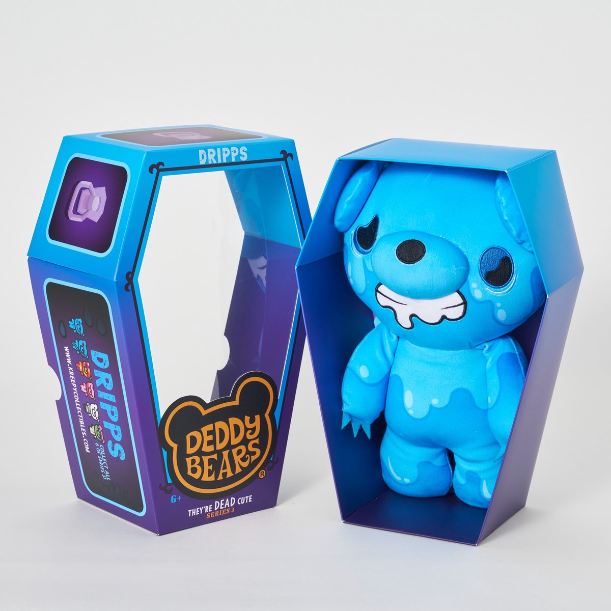 Ours Deddy - série 3 cercueil 30cm - dripps