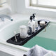 Planche de bain extensible Yamazaki - tour - noir