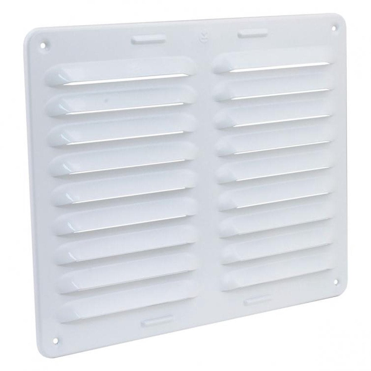 Grille à ailettes Star x Starx 2 rangées - 25 x 20 cm - blanche