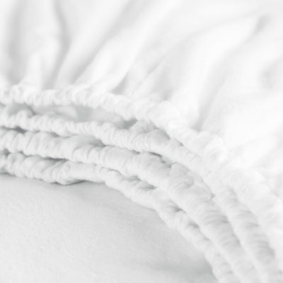 Cendrillon - drap-housse surmatelas - jusqu'à 15 cm de hauteur de matelas - 90x200 210 cm - blanc