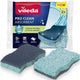 Vileda pro clean éponge avec enzymes - 2 par paquet