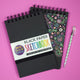 Ooly - bricolage carnet de croquis - petit - noir