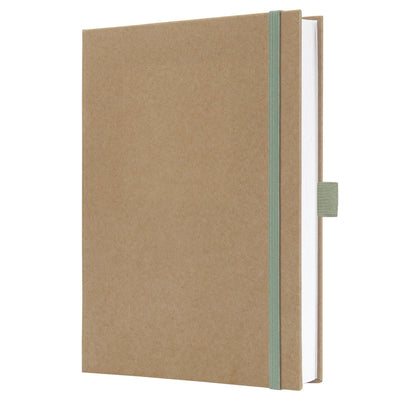 Carnet Sigel jolie - a5 - kraft - menthe pure - pages blanches - si-jn841