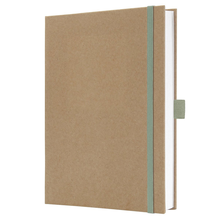 Carnet Sigel jolie - a5 - kraft - menthe pure - pages blanches - si-jn841