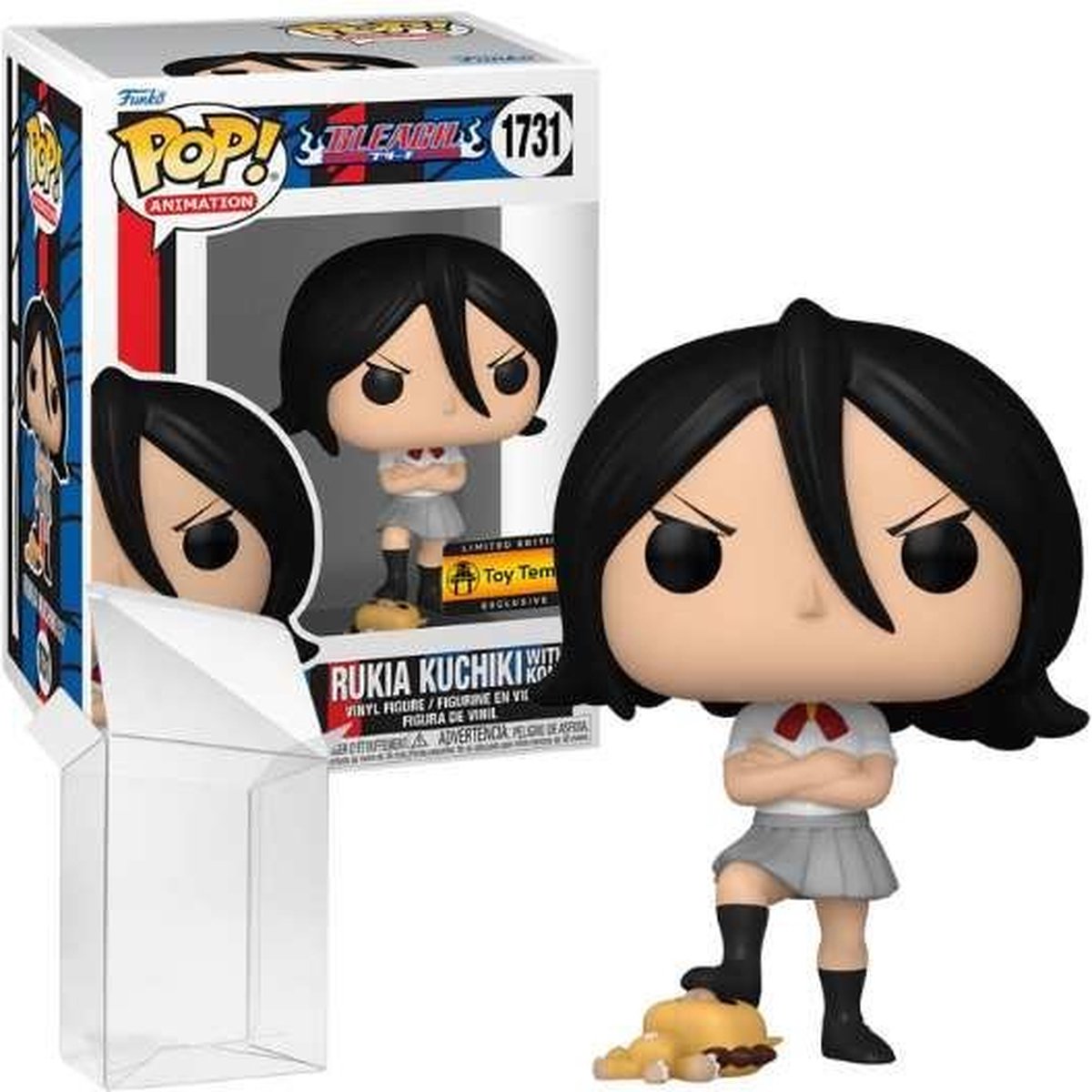 Funko-pop ! animation : Bleach - Rukia Kuchiki avec Kon #1731 Toy Temple Exclusive