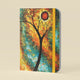Carnet Peter Pauper taille moyenne - forêt de rêves - avec fermeture élastique - 16x21 cm
