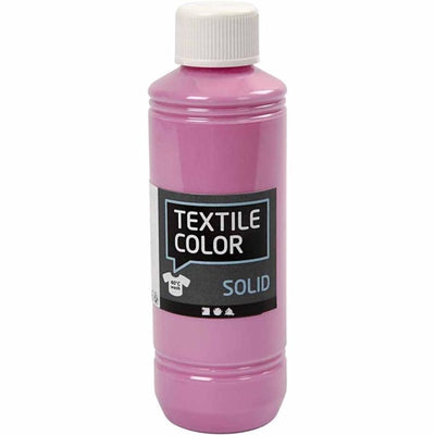 Creativ Company Couleur textile couvrant la peinture textile rose, 250 ml