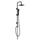 Système de douche Eisl easy Energy - douche à effet pluie - noir mat