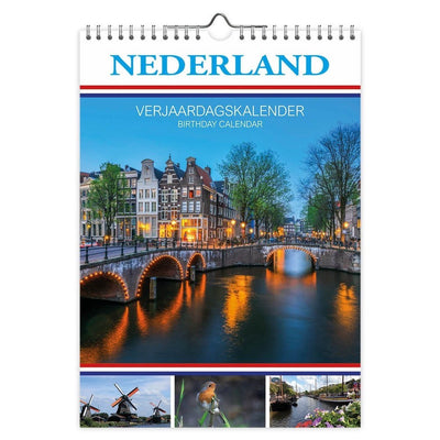 Calendrier d'anniversaire Comello Pays-Bas - A4