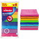 Vileda 1063146 - chiffon couleurs microfibre x8 | 10 pièces