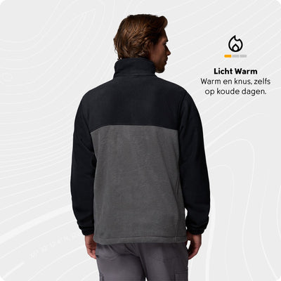Columbia Steens Mountain™ veste polaire full zip 2.0 homme - veste polaire avec fermeture éclair complète - gilet polaire - noir - taille XL