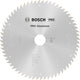 Lame de scie circulaire carbure professionnelle Bosch 216 x 30 x 2,2 mm (64 dents) - aluminium