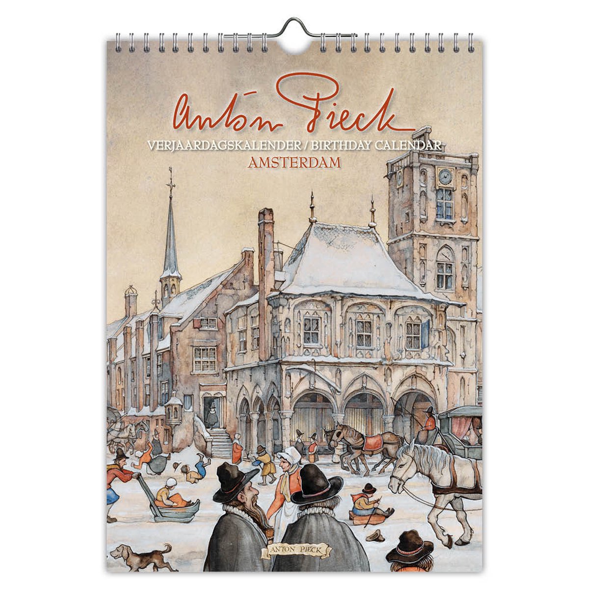 Calendrier d'anniversaire d'Anton Pieck Amsterdam - a4