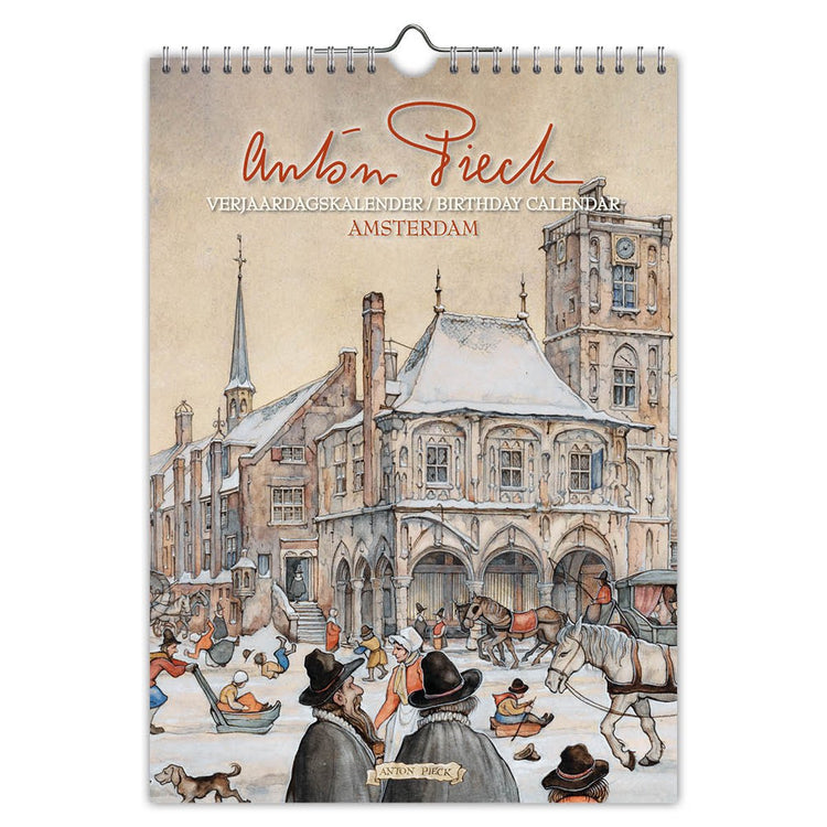 Calendrier d'anniversaire d'Anton Pieck Amsterdam - a4