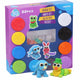 Brandless sans marque Eddy Toys Clay Set 22 pièces - Set d'argile avec 10 pots d'argile 55 grammes et 12 formes - Argile pour enfants - Set d'argile artisanale