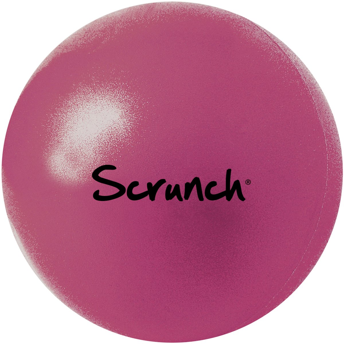 Scrunch ball - rouge - pliable - recyclable