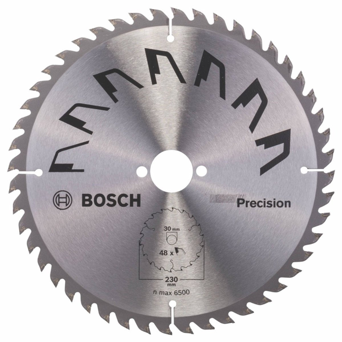 Lame de scie circulaire Bosch précision 230x2x30 -,t48 (1)