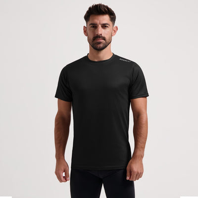 Rogelli promo chemise de running homme - manches courtes - noir - s