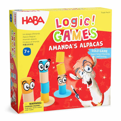 Jeu de réflexion Haba Les alpagas d'Amanda - un jeu de réflexion stimulant pour les enfants.