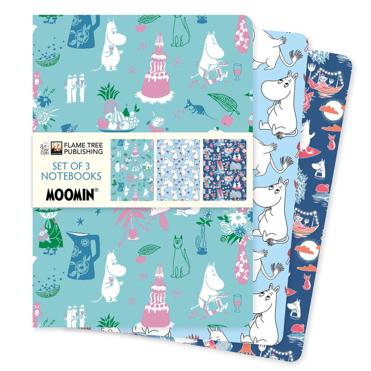 Collection de cahiers standard - Ensemble Moomin Classics de 3 cahiers standards