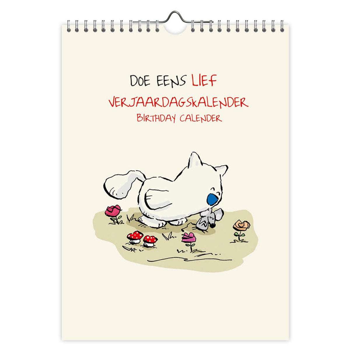 Calendrier d'anniversaire Comello be nice - 18x25 cm