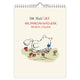 Calendrier d'anniversaire Comello be nice - 18x25 cm