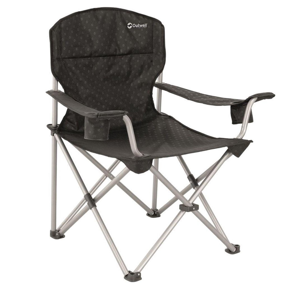 Chaise de camping Outwell Catamarca XL - noir argent