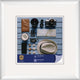Cadre photo Henzo - - napoli - format photo 15x15 cm - blanc