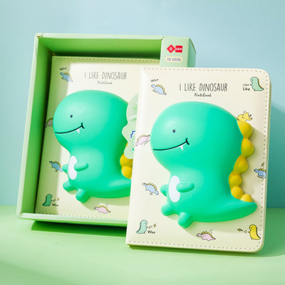 Étoiles paresseuses - mini carnet - dinosaure squishy - 1 pièce - 96 feuilles
