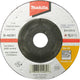 Meule Makita 125 x 6 mm en acier inoxydable - b-46361
