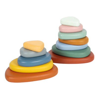 Small foot - Jeu d'équilibre Montessori River Rocks en bois FSC