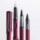 Lamy al-star violet - stylo plume - extra fin