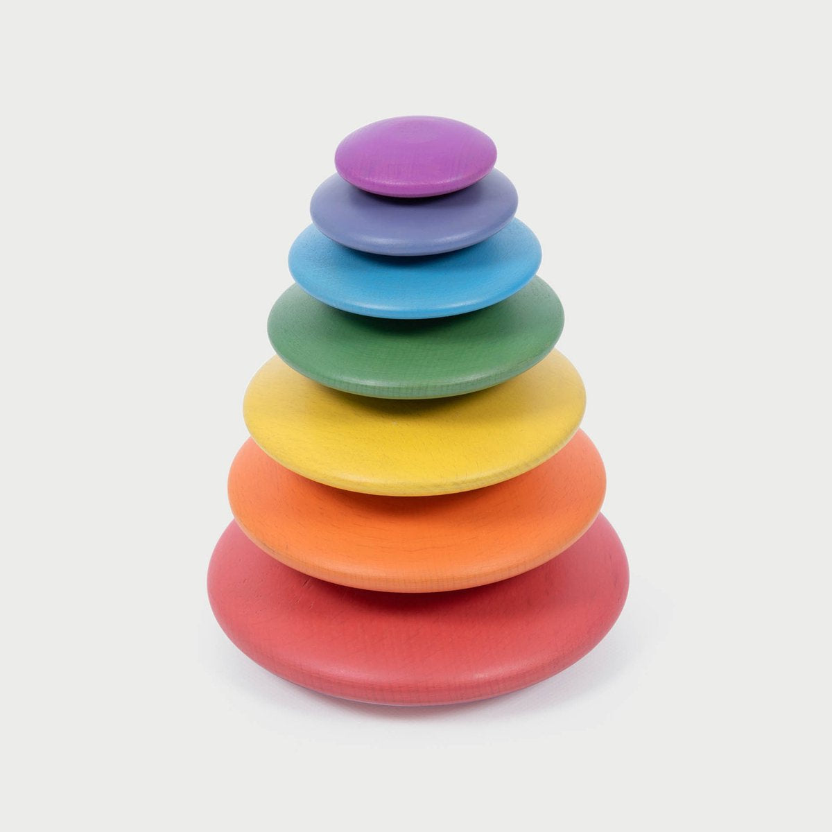 Boutons en bois arc-en-ciel Tickit ®