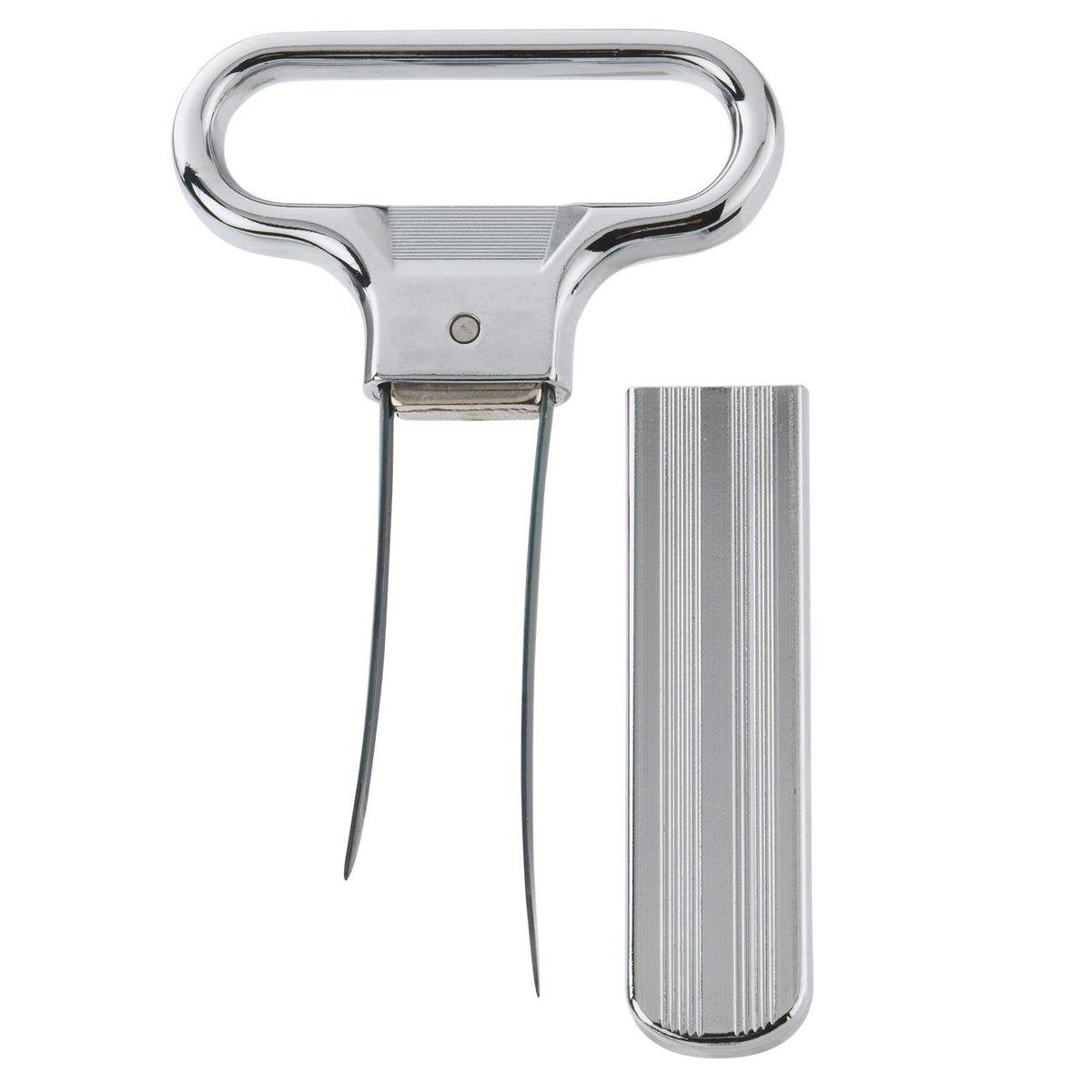 Tire-bouchon et ouvre-bouteille Westmark Laschen, édition Monopol, acier zinc moulé sous pression, ah-so, chromé, 6285336c
