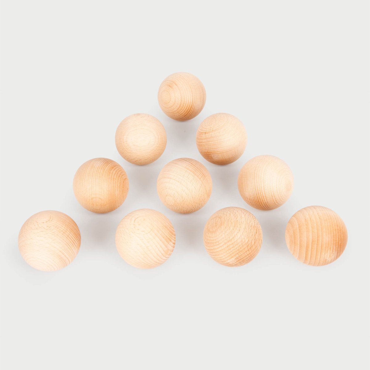 Boule en bois de hêtre Tickit ® 60mm