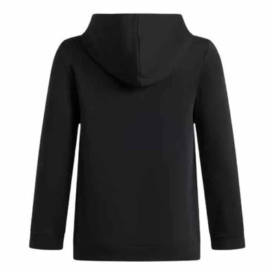Under Armour UA B Rival Fleece Hoodie-blk Pull de sport pour garçons - Noir ultime - Blanc